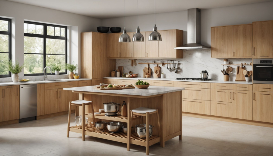 Zones de preparation bien pensées bazas – à intégrer dans votre maison